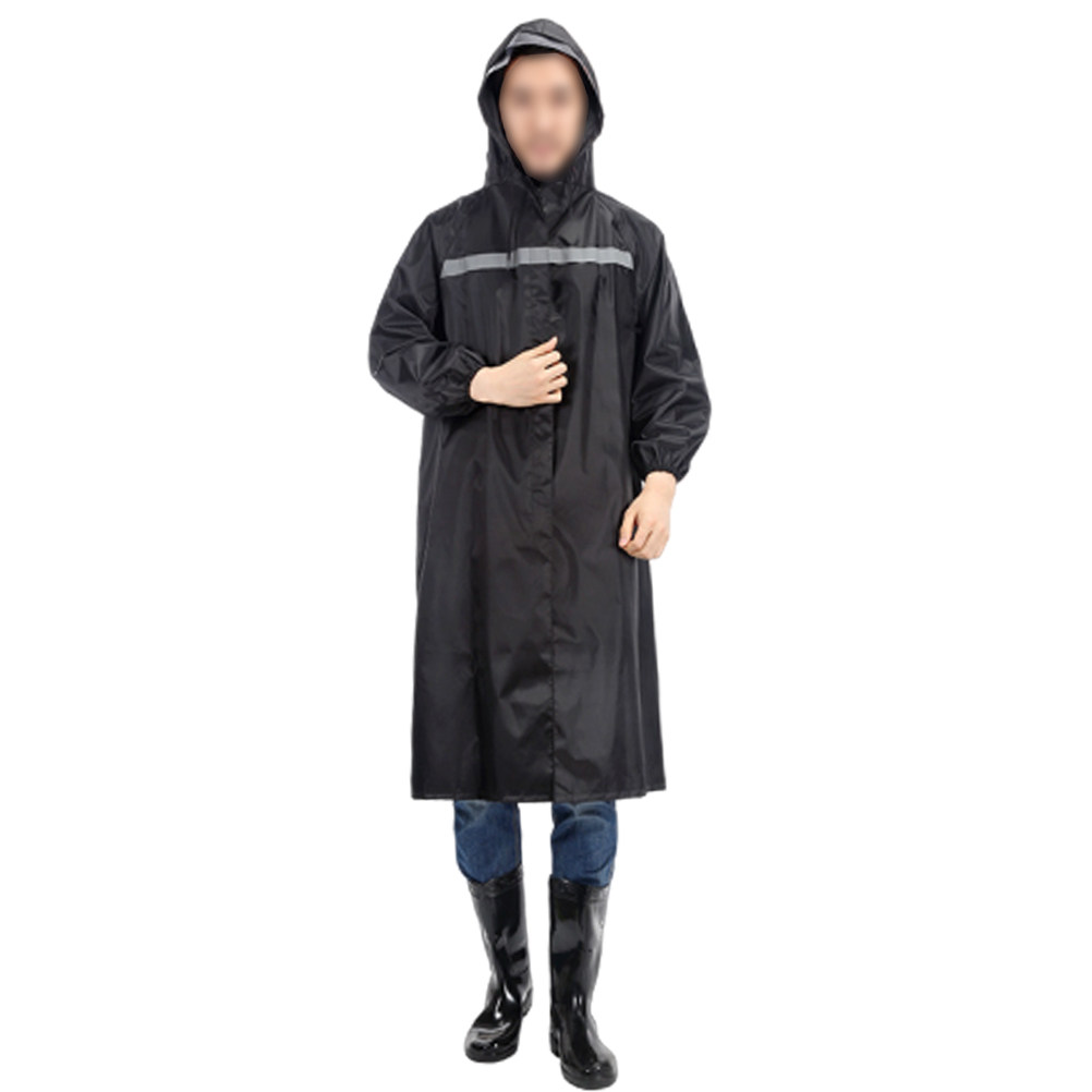 Camping Rain Poncho - One-Piece Waterproof Rain Poncho for Hiking