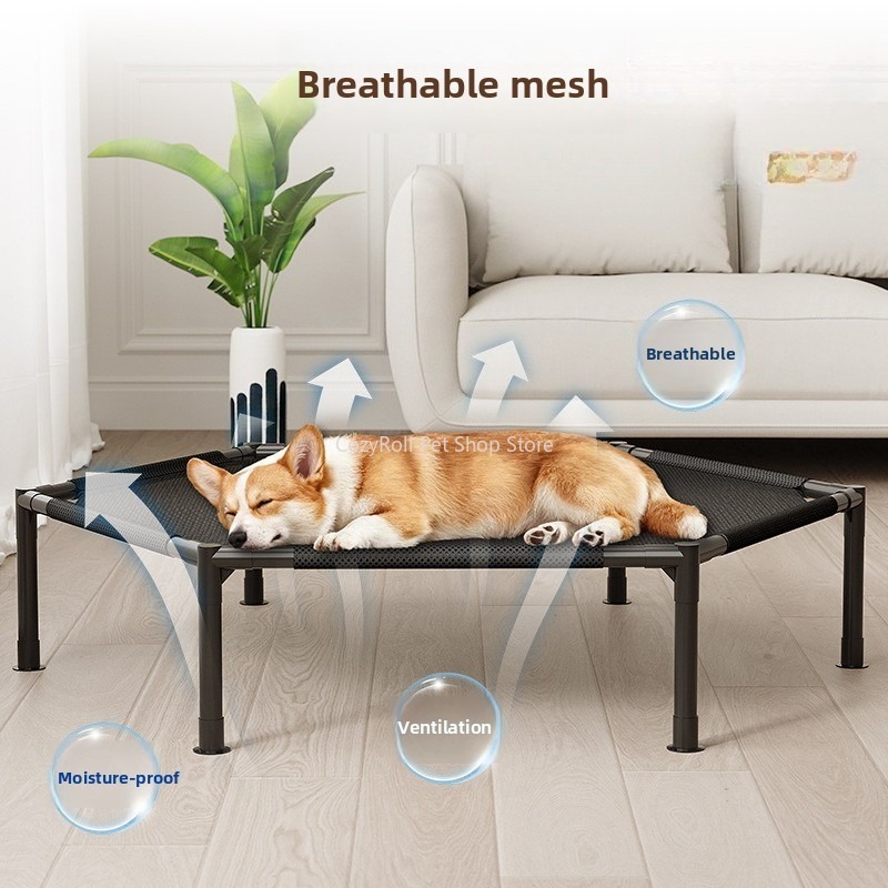 1-2 layer High Bed Dog Bed Bre - огляд і ціна Outdoor Camping Dog Bed