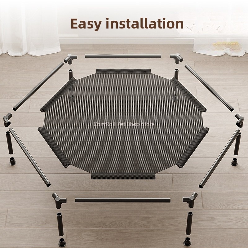 1-2 layer High Bed Dog Bed Bre - огляд і ціна Outdoor Camping Dog Bed