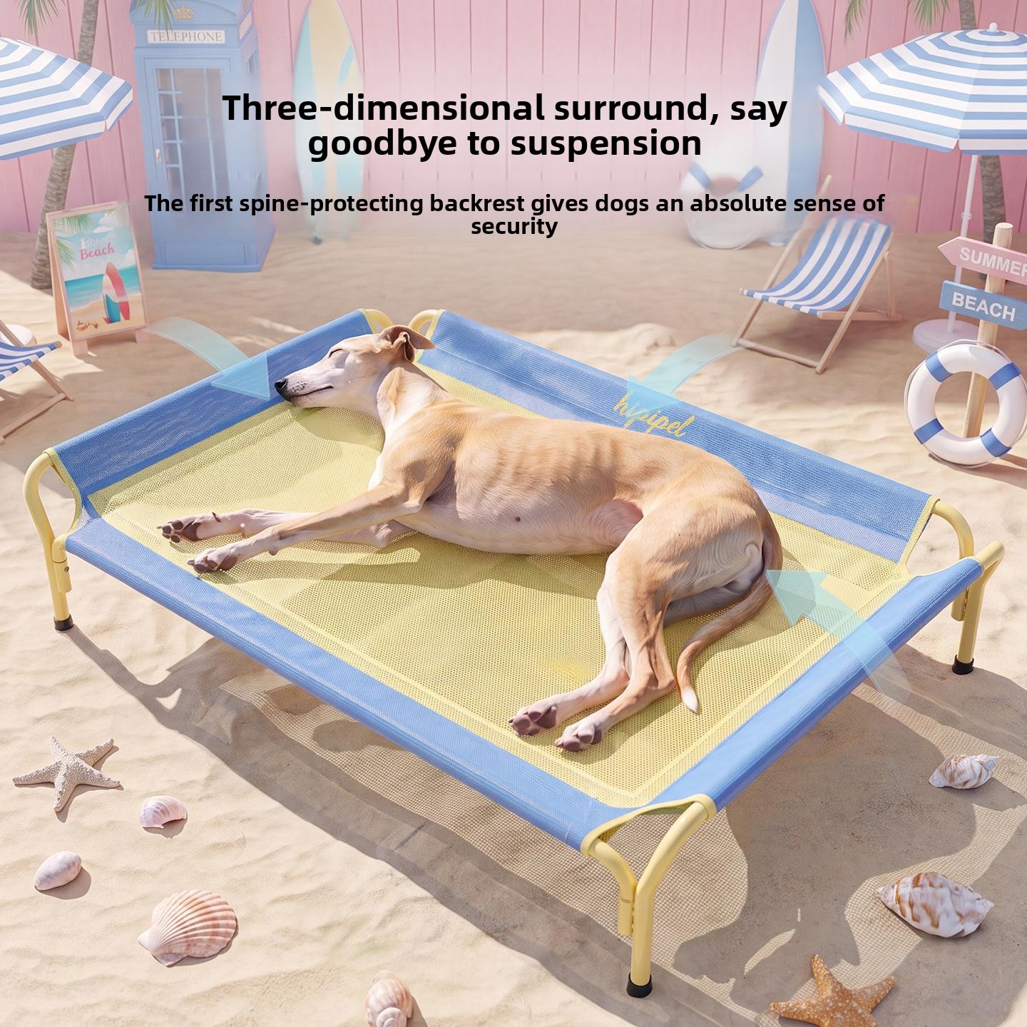 Dopamine contrasting color pet - огляд і ціна Outdoor Camping Dog Bed