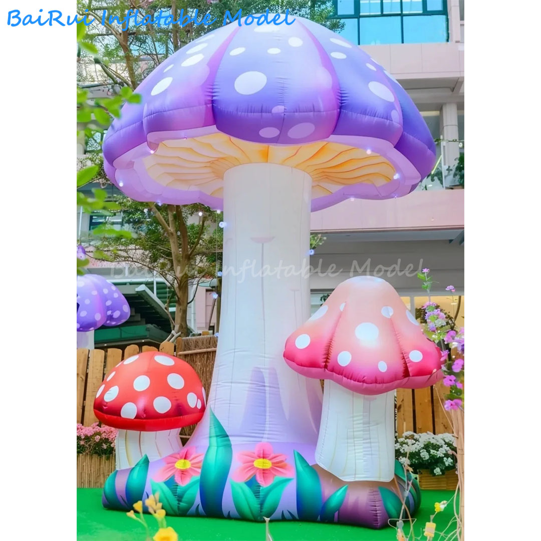 Giant Inflatable Cartoon Mushr - огляд і ціна Outdoor Camping Exhibition