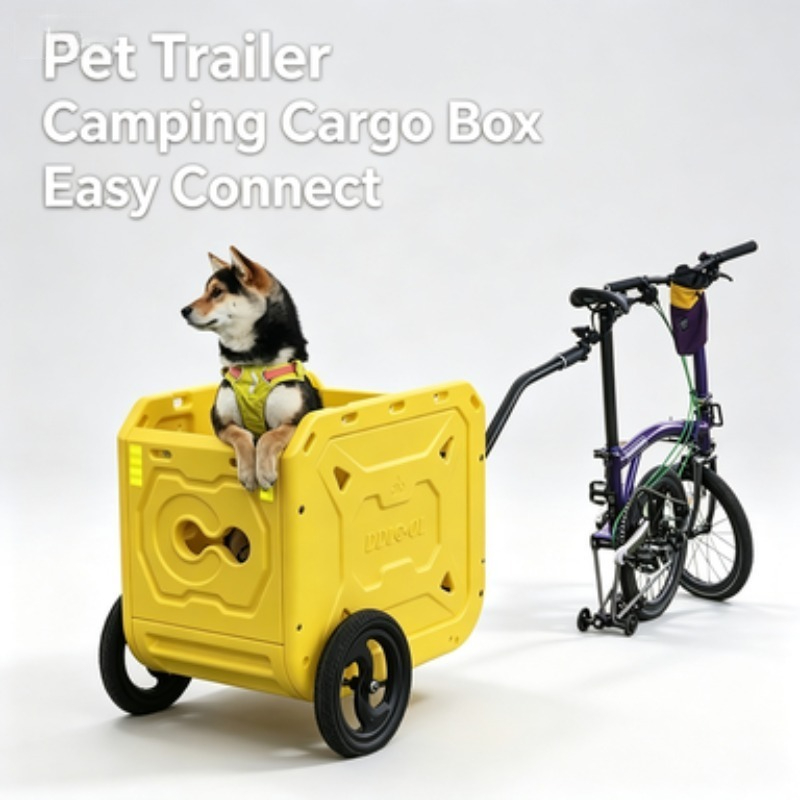 ZONGYAN  Bike Trailer Multi Pu - огляд і ціна Outdoor Camping Trolley