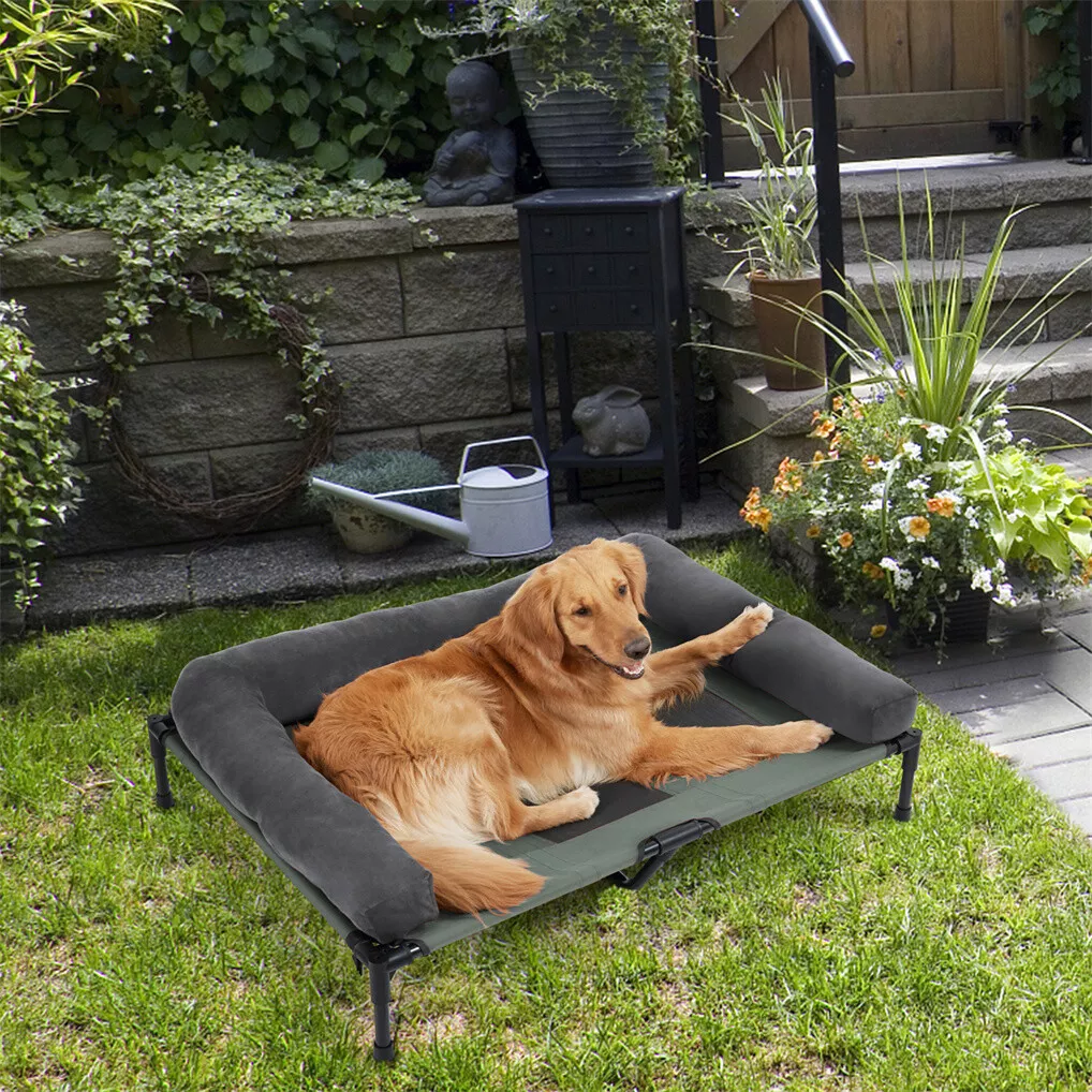BINGOPAW Elevated Dog Bed Mesh - огляд і ціна Outdoor Camping Dog Bed