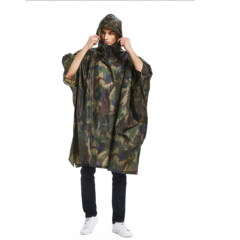 3 in 1 Raincoat Backpack Rain  - огляд і ціна Camping Rain Poncho
