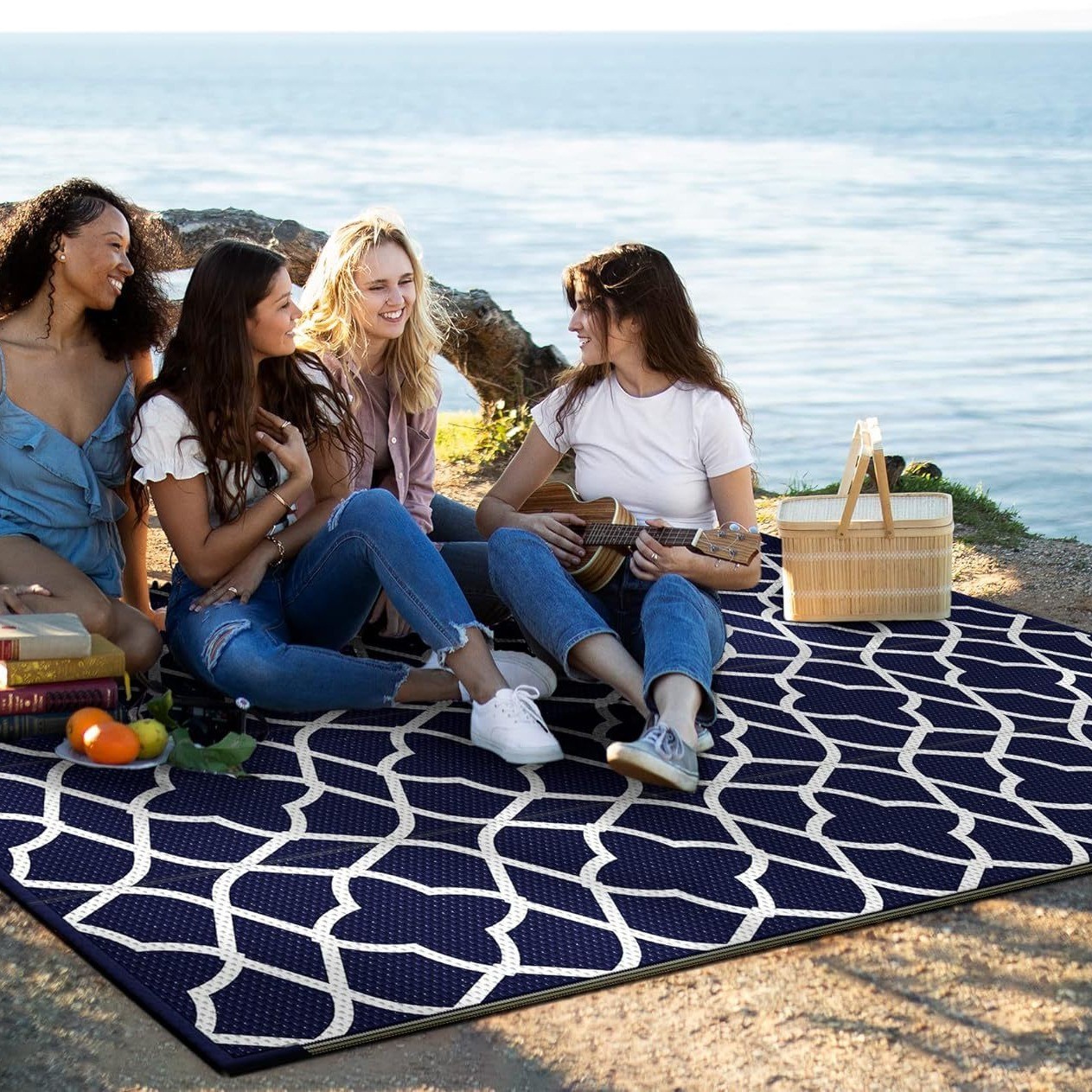 120X180cm Caravan Outdoor Rug  - огляд і ціна Outdoor Camping Rugs