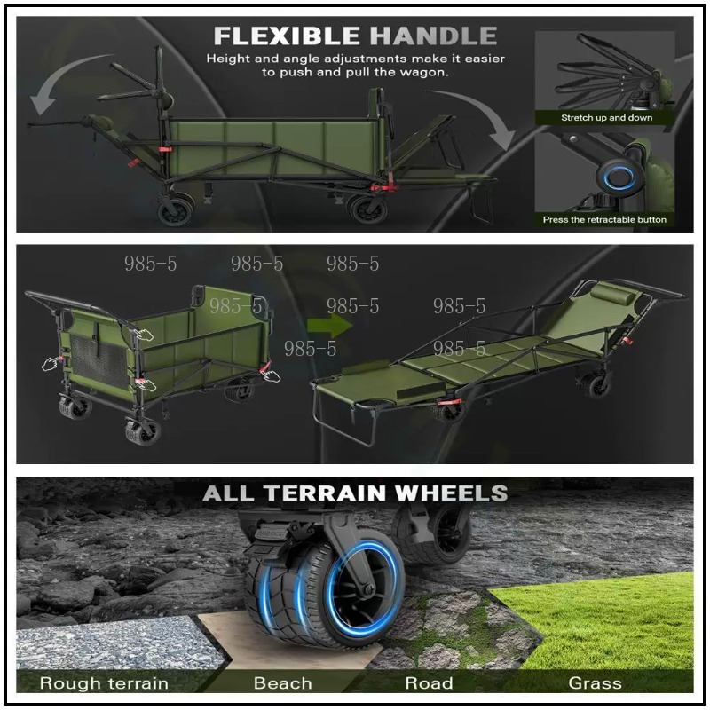 Yard Home Outdoor Trolley Camp - огляд і ціна Outdoor Camping Trolley