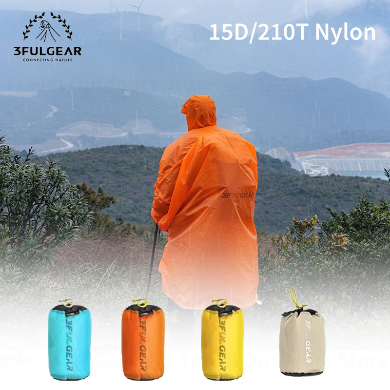 3F UL GEAR 2026 Hiking Raincoa - огляд і ціна Camping Rain Poncho