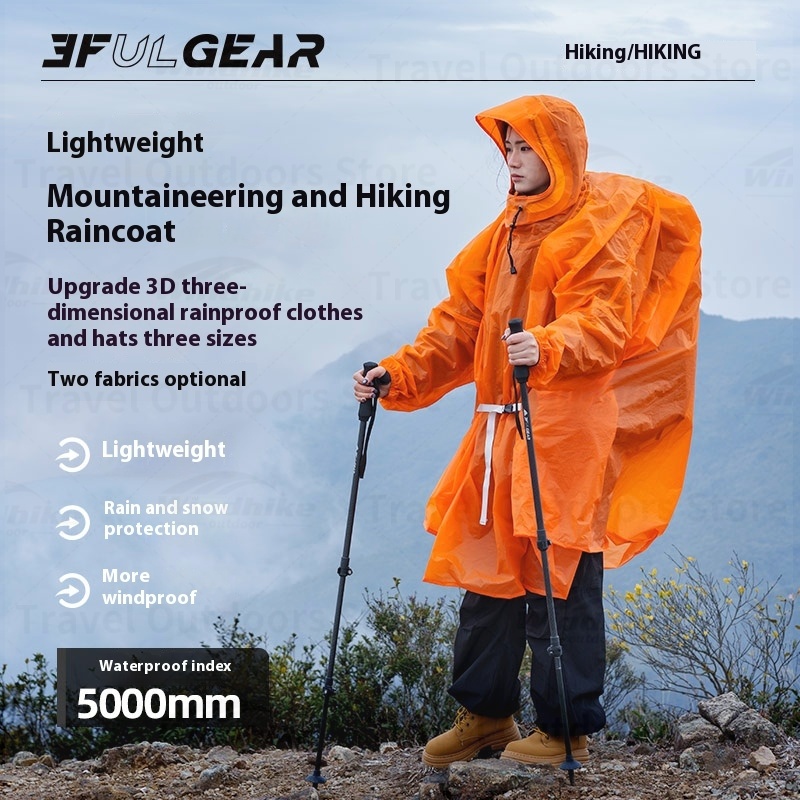 3F UL GEAR 2026 Hiking Raincoa - огляд і ціна Camping Rain Poncho