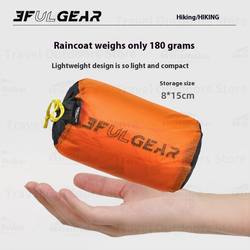 3F UL GEAR 2026 Hiking Raincoa - огляд і ціна Camping Rain Poncho